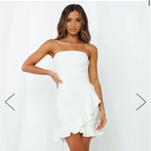 Hello Molly White Touch of Grace Dress Size Small/ US 4